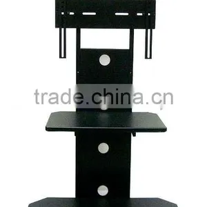 Metal Modern Led Glass Wooden tv Stand thumbnail-1