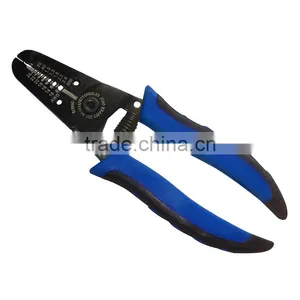 7 Inch Wire Stripper With End Cutter and Crimping Tools thumbnail-1