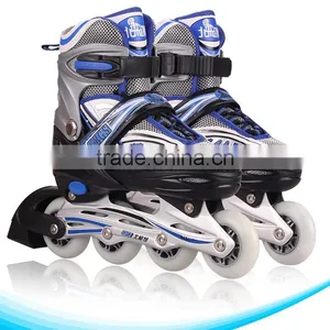2017 New Style High Quality PVC Wheels Adjustable ABEC-7 Bearing Rollater Skes,flashing Inline Skate thumbnail-2