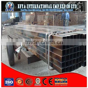 Carbon Steel Welded Black Square / Rectangular Steel Pipe thumbnail-1