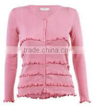 Bella Rib Cardigan T-shirt for Girl thumbnail-1