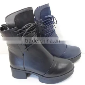 GZY Best Quality Boots Shoes Female Causal Boots Warm Europe-American Style Guangzhou Factory Direct Sell Stock 2017 thumbnail-4