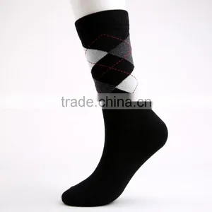 Men's Classical Business Cotton Crew Socks thumbnail-2