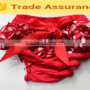 Soft Baby Boutique Clothing Newborn Toddler Ruffle Shorts Infant Flower Patterns Bloomer thumbnail-5