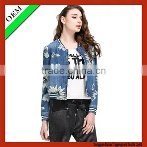 Custom Woman Fashion Jacket Coat Printing thumbnail-1