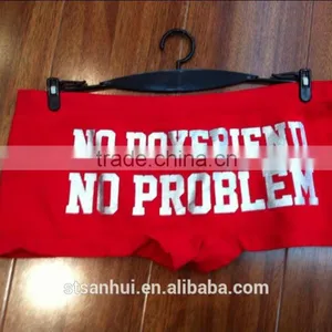 2015 Stylish Fancy Design Hot Sale Young Girl's Seamless Boxer Sexy Panty Underwear thumbnail-1
