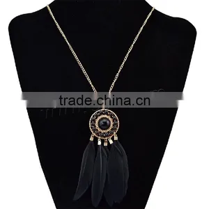 Zinc Alloy Sweater Chain Necklace Western Necklace thumbnail-1