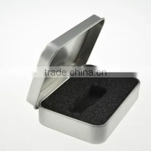 R1846H Manufacturer Wholesale Rectangle Mini Tin Can for U Disk Lighter Packing Box thumbnail-3