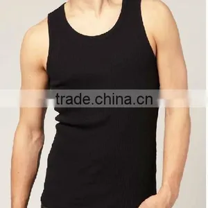 2012 Top Quality Men's Cotton/spandex Tank Tops thumbnail-1