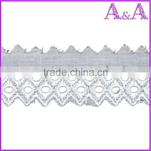3 INCH T/C Lace Embroidery Trim,AFRICAN LACE thumbnail-6