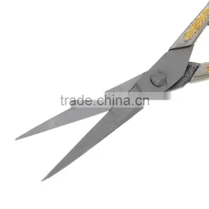 Hot Sale Silver Tone Vintage Retro Style Stainless Steel Tailor Scissors thumbnail-2