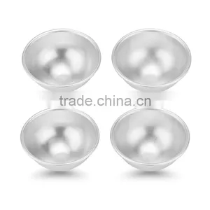 6pcs/pack Bath Bomb Cake Mold 3D Aluminum Alloy Ball Sphere Bath Bomb Mold Cake Baking Pastry Mould 4.5 cm 5.5 cm 6.5cm thumbnail-4