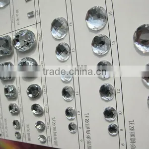 Flat Back Acrylic Rhinestone thumbnail-1