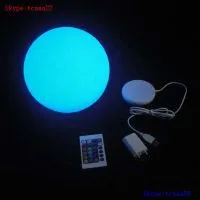 Outdoor Led Waterproof Light Floating Ball Changing Color thumbnail-2
