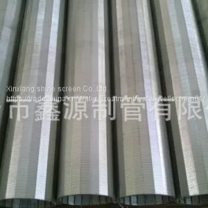 Stainless Steel Mini Slot Johnson Wire Wound Pure Round Filter Element thumbnail-5