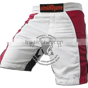 MMA Shorts, Fight Grappling Shorts Kick Boxing Cage Fighting Short - All Sizes thumbnail-2