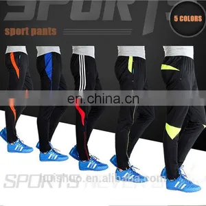 2016 New Soccer Training Pants Cheap Mens Sports Polyester Track Pants thumbnail-1