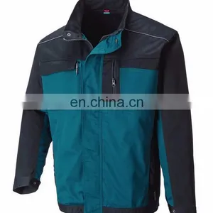 Customized Polycotton Drill Multifunctional Pocket Good Quality Work Jacket thumbnail-1