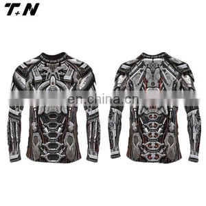 Extra Large Mens Rash Guard Rashguard Custom With Logo Printed thumbnail-1