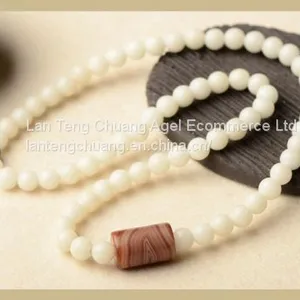 Original Elegant Natural Baiyu, Bodhi Root Hand String, Men and Women Simple Garden Wind Bracelet, National Style thumbnail-3