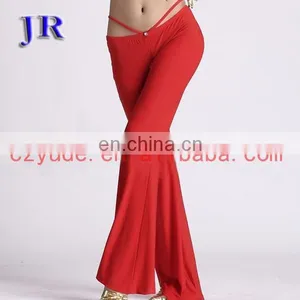 Crystal Cotton Practice Belly Dancing Pants K-4005# thumbnail-5