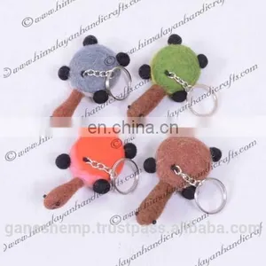 Felt Tortoise Key Ring FKR-410 thumbnail-1