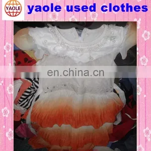 High Quality in Belgium Children Summer Wear Second Hand Cream Clothes thumbnail-3