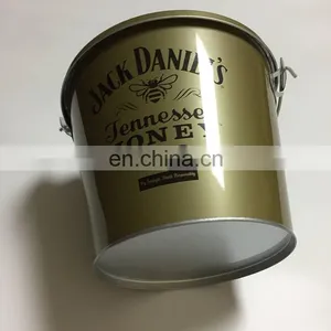 Promotional Custom Beer Metal Ice Bucket With Bottle Opener thumbnail-3