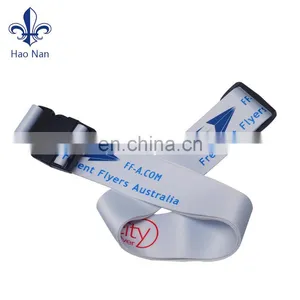 Cheap Promotion Custom Elastic Luggage Strap With Metal Buckle thumbnail-4