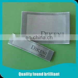 Customized Newest Satin Woven Label for Clothing thumbnail-1