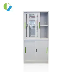Hot Sale Office Modern Glass and Steel Doors Cupboard With 0.5 mm Thickness thumbnail-2