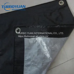 Silver Blue Used Truck Tarp / Insulated Tarp Rolls to Cover the Pool thumbnail-2