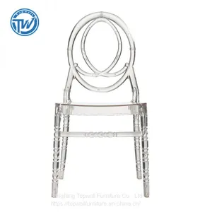 DC-6012 Topwell New Design Transparent Chair Palstic Chair Garden Chair thumbnail-2
