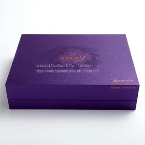 Custom High End Printed Cosmetic Skin Care Lution Packaging Paper Essential Oil Packaging Box 2 Bottles Essential Oil Gift Box With Gold Logo thumbnail-4
