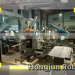 HONGJUN Industrial 6 Axis 50kg Loading Automatic Arc Welding Robot for Sale thumbnail-1