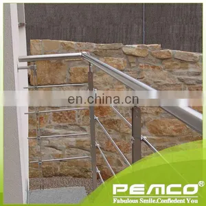 PEMCO Railing Fitting Stainless Steel Exterior Stair Railing Design thumbnail-5
