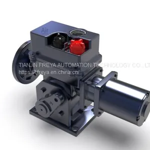 220V/380V Intelligent Electric Actuator With Angular Travel Electric Actuator AS-25/K/F thumbnail-3
