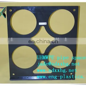 Black Color UHMWPE Spacer, HDPE Cable Support Block, UHMWPE Pipe Support thumbnail-6