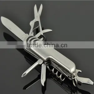 Hot Selling Detachable Fork and Spoon Aluminum Handle Camping Knife thumbnail-1