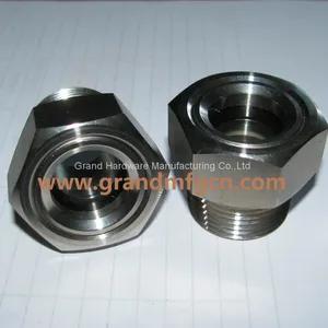 Bsp G3/4 Inch Stainless Steel 304 Oil Level Sight Glass Oil Level Checking View Port Sight Glass thumbnail-2
