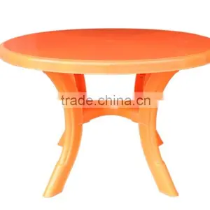 Popular Removable Round Plastic Dining Table thumbnail-1