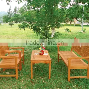 HOT SELLING - Leisure Outdoor Furniture - Wooden Sofa Garden Set - Chair and Table Made in Vietnam thumbnail-1