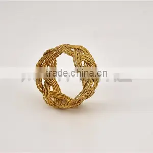 2016 New Arrival Popular Hot Sale Flower Wedding Napkin Rings For Wedding thumbnail-3