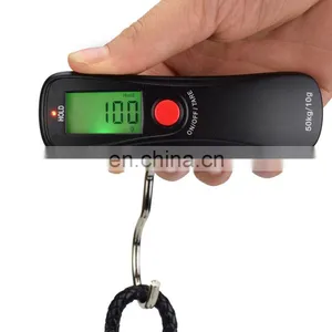 50Kg X 10G Mini Portable Electronic Hook Scale Weight Luggage Weight Scale Luggage Scale Kmart Hanging Hook thumbnail-1