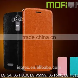 MOFi Case Funda Celular Housing for LG G4 H815, Mobile Handset Coque Flip Leather Back Cover for LG G4 H818 thumbnail-1