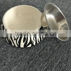 No Spill Stainless Steel Dog And Cat Food Bowl Small Pets thumbnail-1