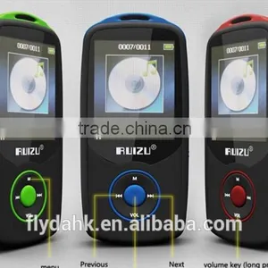 New Original RUIZU X06 Bluetooth Sport MP3 Music Player With 4GB 1.8Inch Screen 100hours High Quality Lossless Recorder FM thumbnail-1
