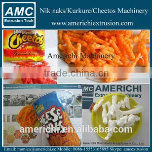 Frying Nik Naks/kurkure Snacks Machine in South Africa thumbnail-5