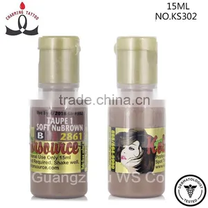Kolorsource Dermatologist Tested Permanent Makeup Kiss Me Body Embroidery Eyebrow Tattoo Pigment Quality Choice thumbnail-1