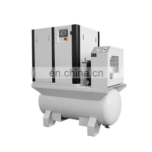 Combined Compressor 22kw High Pressure 16Bar Integrated Screw Air Compressor With Air Tank and Dryer Used for Laser Cutting thumbnail-2